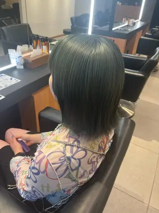 ショート カラー ERII /伏見 カットモデル募集中!のヘアスタイル