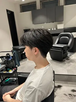 メンズ 三浦千裕 メンズカットのヘアスタイル