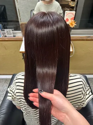 ロング 髙橋 莉菜のヘアスタイル