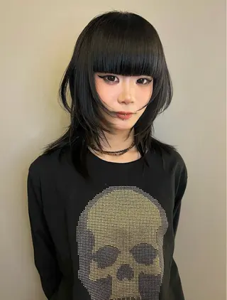 セミロング 圧倒的デザイン力 店長🎨RENAのヘアスタイル