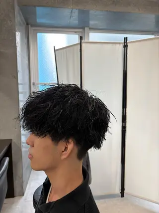 パーマ メンズ 下北沢メンズパーマ 特化園田　楓莉のヘアスタイル