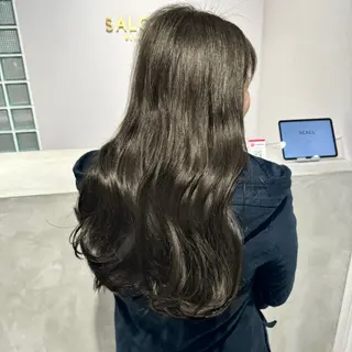 セミロング 森 隆秀/韓国ヘアのヘアスタイル