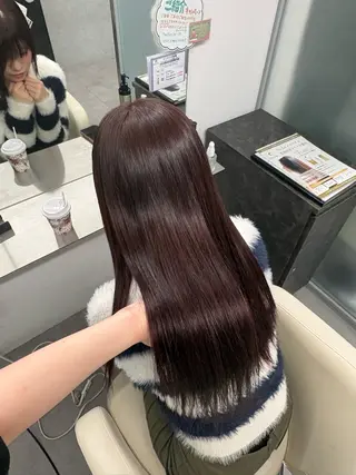 ロング 透明感カラー×顔周り mizuki🫧のヘアスタイル