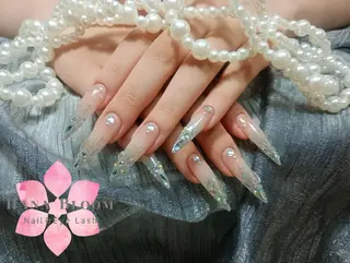 ネイル Hana Bloom Nail💜Akiのネイルデザイン