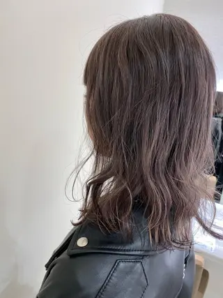 ミディアム カラー 銀座メンズ専門🖤 叶奈々のヘアスタイル