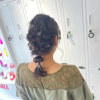 セミロング MATISSE藤崎 渕上 ジュビアイのヘアスタイル