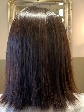 ミディアム 縮毛矯正専門美容師 宮本遼のヘアスタイル