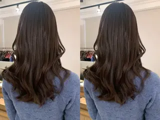 ロング カラー 透明感カラー✂︎ /縮毛矯正/YUKAのヘアスタイル