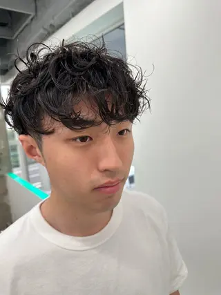 パーマ メンズ 似合わせが得意 村松慧汰のヘアスタイル
