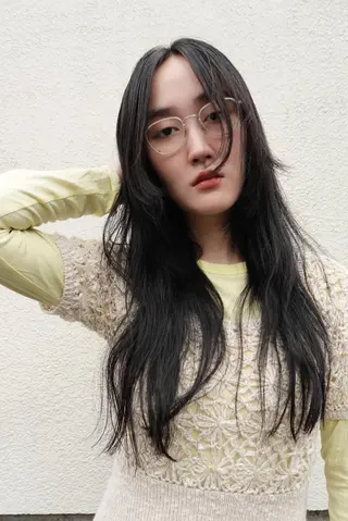 ミディアム カラー パーマ honen hairのヘアスタイル