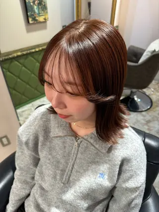 ミディアム カラー haruna🎀 Lita 4Fのヘアスタイル