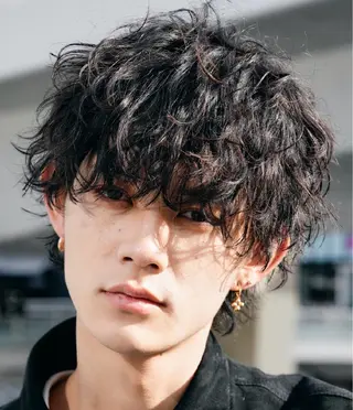 パーマ メンズ 仙台波巻きパーマ/ fifth/遠藤楓雅のヘアスタイル