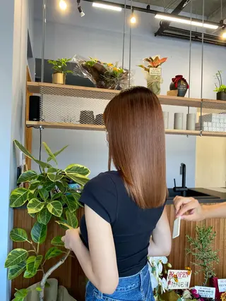 セミロング "THINKAND" ayumiのヘアスタイル