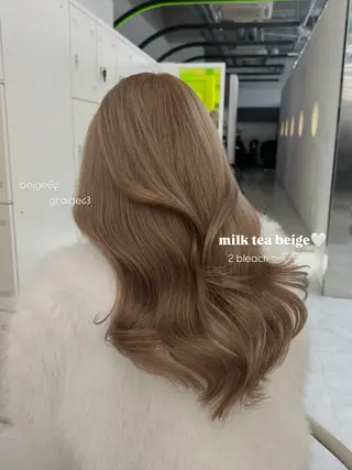 ロング カラー ヘアアレンジ 透明感カラー🎀艶髪 Anju/渋谷🎀のヘアスタイル