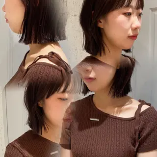 ショート カラー パーマ mai / linoah˚✧のヘアスタイル