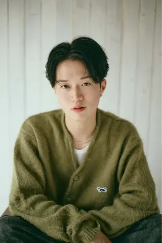 メンズ 🧋ミルクティーカラ ー🧋特化小林拓登のヘアスタイル