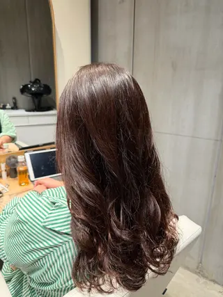 パーマ 加賀美 幸乃のヘアスタイル
