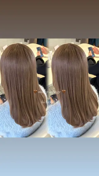 ロング カラー 🩰韓国レイヤー🩷 艶カラー🌷小栁歩美のヘアスタイル