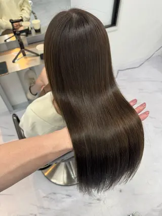 ロング Rita/髪質改善/ ブリーチなしWカラーのヘアスタイル