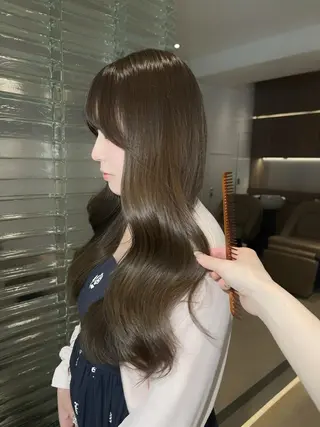 ロング カラー ヘアアレンジ 憧れの艶ハイトーンへ 🌙サイダサキのヘアスタイル