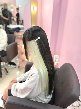 ロング カラー 甘ふわgirly🎀 ハイトーン🤍Ramのヘアスタイル