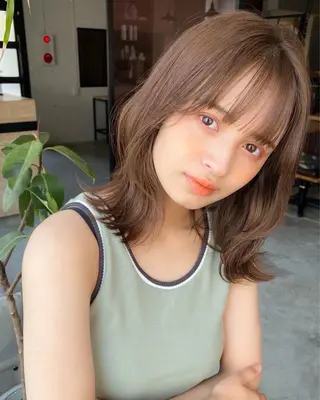 ミディアム 透明感color🍀 Kurumiのヘアスタイル