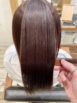 ロング 本田 央介のヘアスタイル