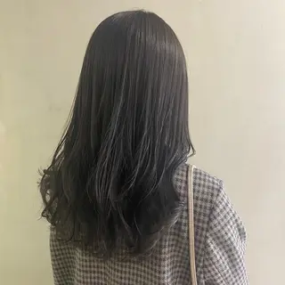 ミディアム カラー 清村 和音のヘアスタイル