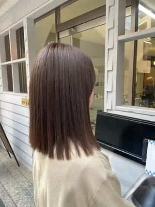 ミディアム ハイレート🤍🫧 池田のヘアスタイル