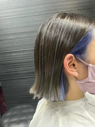 ショート カラー 山本 雅由のヘアスタイル