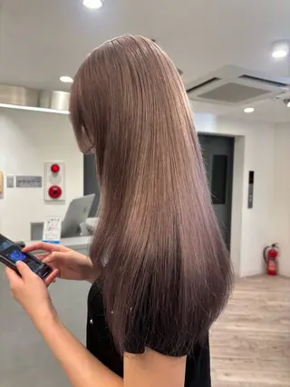 ロング カラー loob Tokyo Arisa❤︎†のヘアスタイル