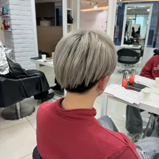 ショート カラー メンズ 【髪質改善】 kasumi🌷🌷のヘアスタイル