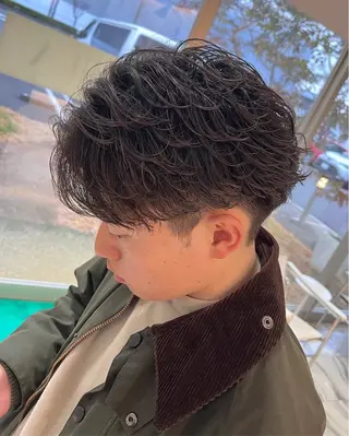パーマ メンズ Earth/A あやみのヘアスタイル