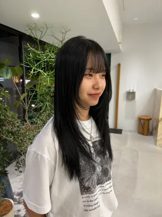 カラー 堀 愛希子のヘアスタイル