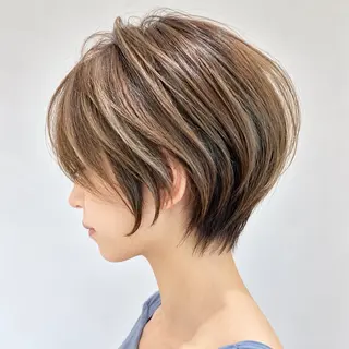 ショート 朝ラク/大人ショート /銀座/若狭真央のヘアスタイル