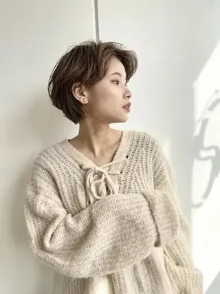 カラー 才門 真菜のヘアスタイル