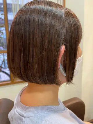 ミディアム nowhere ノーウェアのヘアスタイル