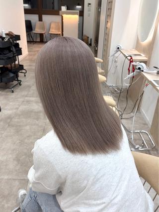 ミディアム 廣庭 勇人のヘアスタイル