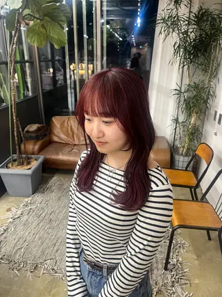 セミロング 中江 友哉のヘアスタイル