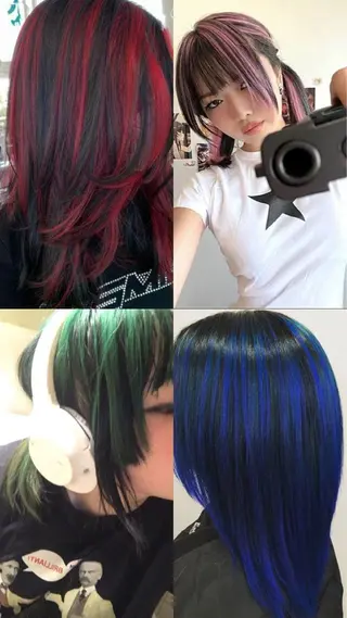 ミディアム カラー JUURI- Shionのヘアスタイル