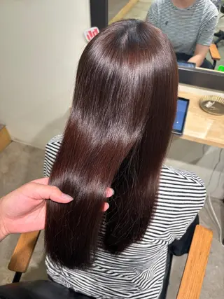 ロング KASUMI/noi 金山/カラーモデルのヘアスタイル
