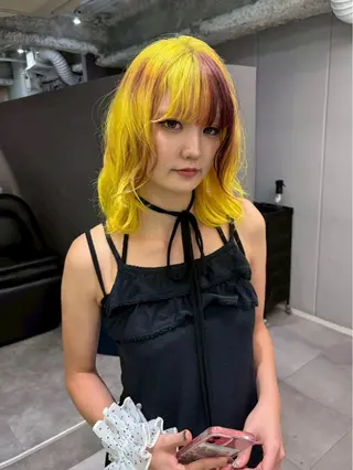 カラー め るのヘアスタイル