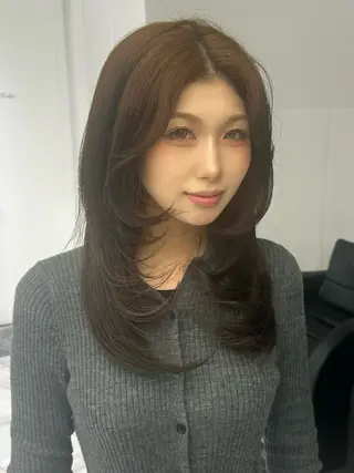 ロング カラー オールマイティ美容師 💋𝑨𝑵𝑵𝑨のヘアスタイル