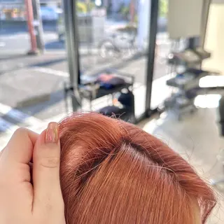 カラー 村上 佳織のヘアスタイル