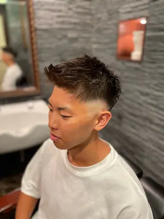 ショート メンズ 大竹 翔のヘアスタイル