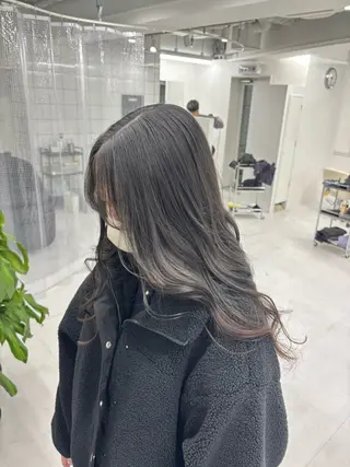 セミロング 🎗副店長/井上 竜 ブリーチ指名No.1のヘアスタイル