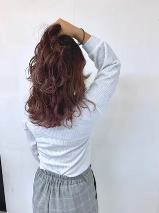 ミディアム 穐田 司樹のヘアスタイル