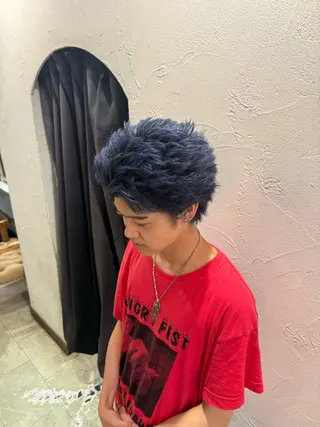 カラー ifh飯塚店 内藤来樹のヘアスタイル