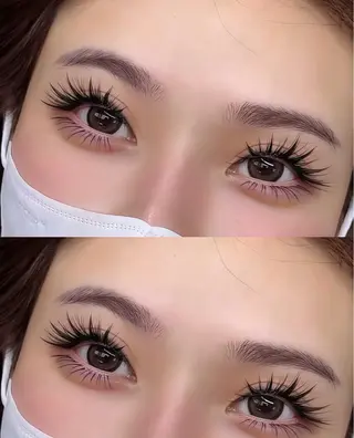 マツエク・マツパ アヤ🌻アイラッシュ 💛新大久保店のマツエク・マツパデザイン