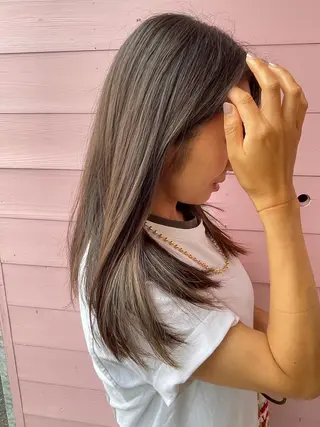 ロング カラー 【史上最高】口コミ No.1/ナツキのヘアスタイル